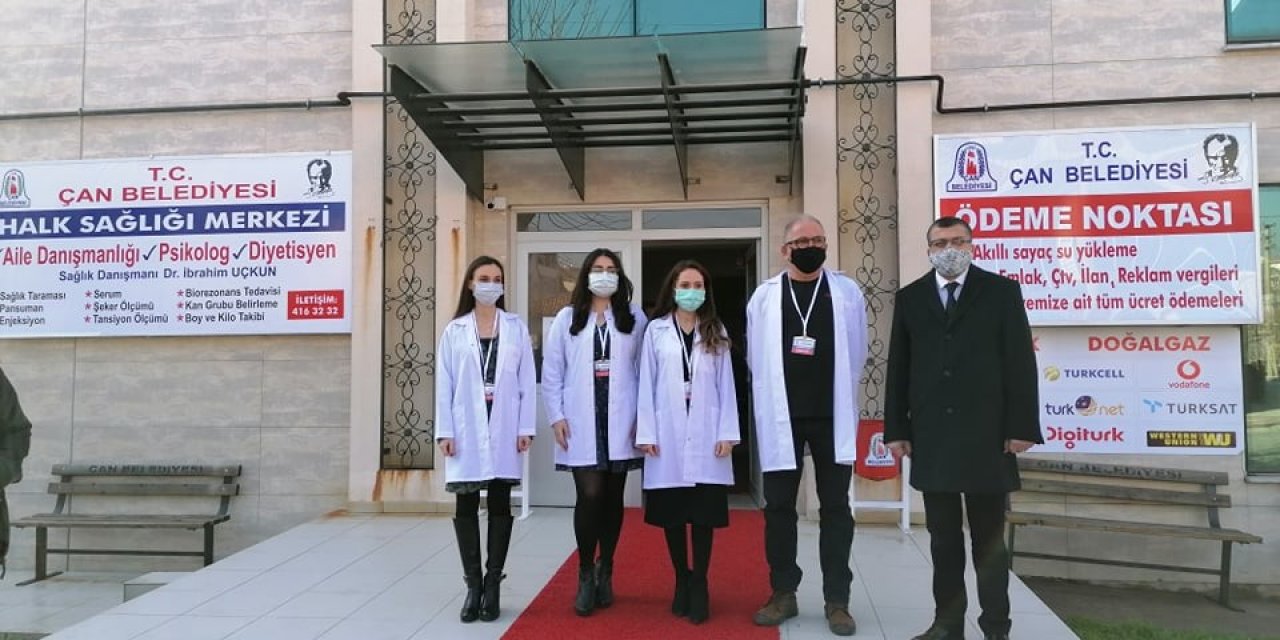 Çan Halk Sağlığı Merkezi Açıldı