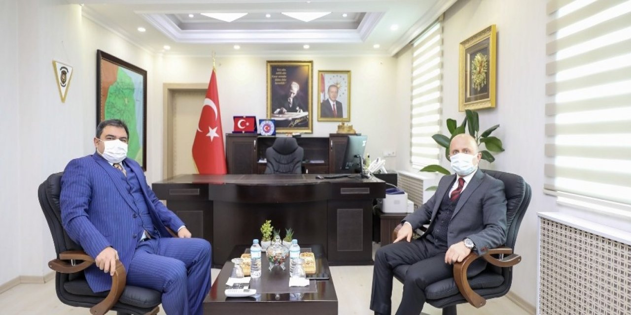 Ağrı Valisi Varol’dan, Balcı’ya ’hayırlı Olsun’ Ziyareti