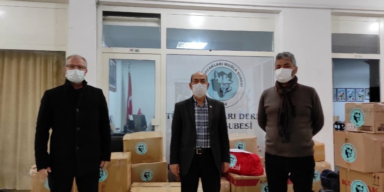 Muğla Türk Ocakları’ndan Şemdinli’ye Yardım Kolisi