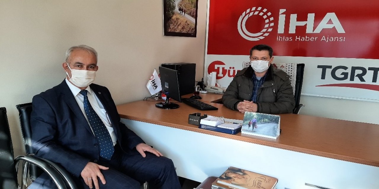 İ̇letişim Başkanlığı Şanlıurfa Bölge Müdürü Güvel’den İ̇ha’ya Ziyaret