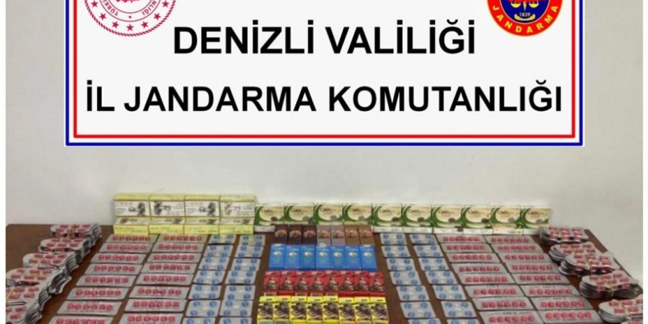 Denizli’ye Getirilen Gümrük Kaçağı Cinsel İçerikli Ürünlere Jandarma Engeli
