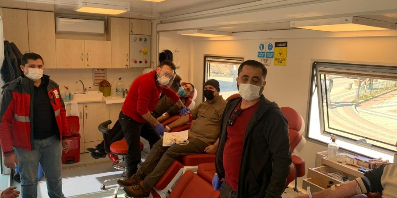 Bolvadin’de Kan Bağışı