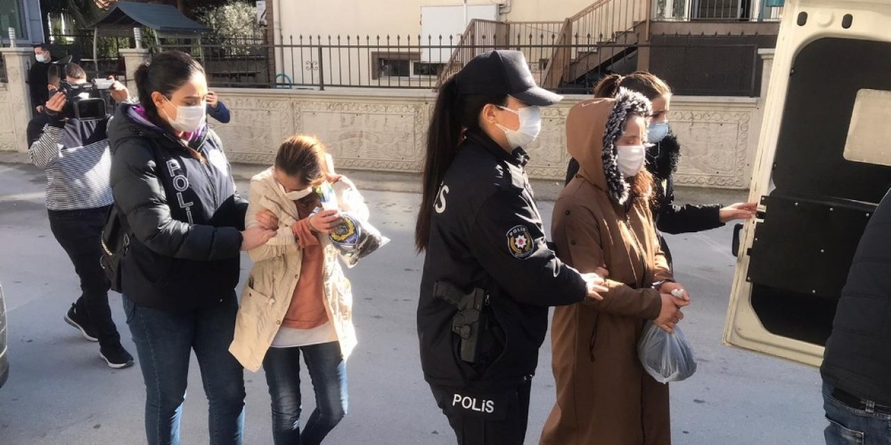 3 Kadın Hırsız Keşif Yaparken Yakalandı