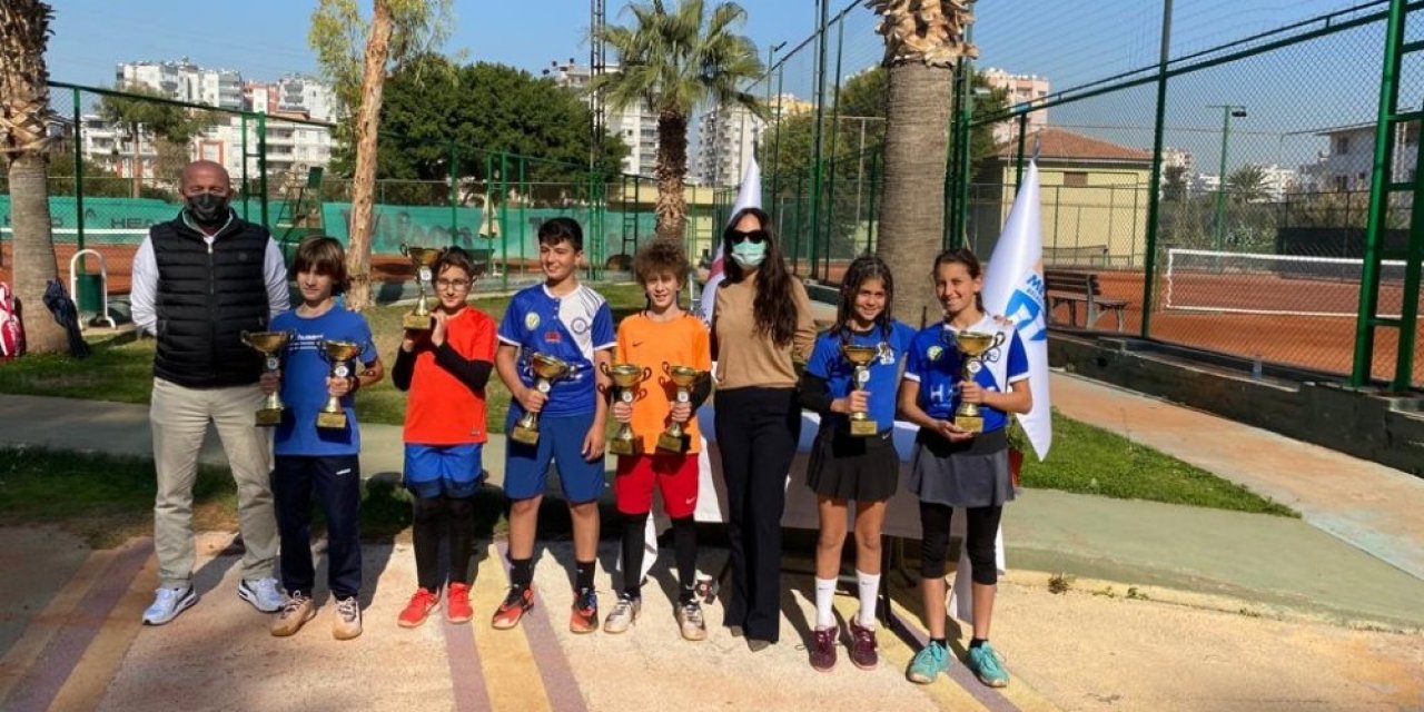 Türkiye Tenis Federasyonu Mezitli 12 Yaş Kış Kupası Sona Erdi