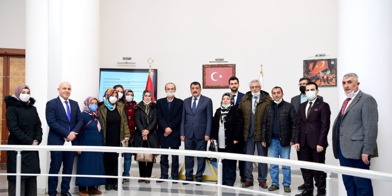 Yeşilder’den Başkan Gürkan’a Ziyaret