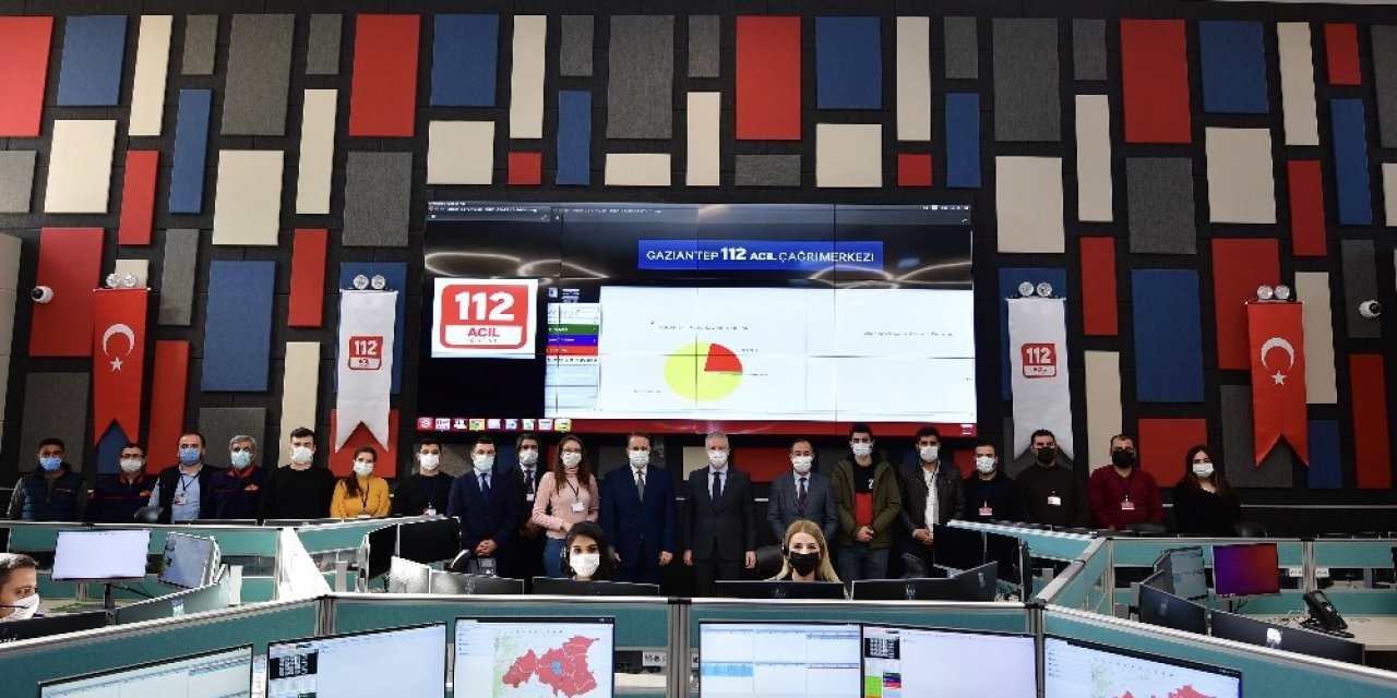 Acil Çağrıların Birleştiği 61. İl Gaziantep Oldu