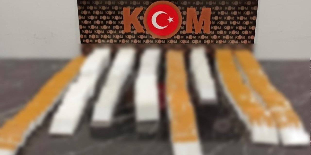 Kütahya’da 4 Bin 720 Adet Makaron Ele Geçirildi