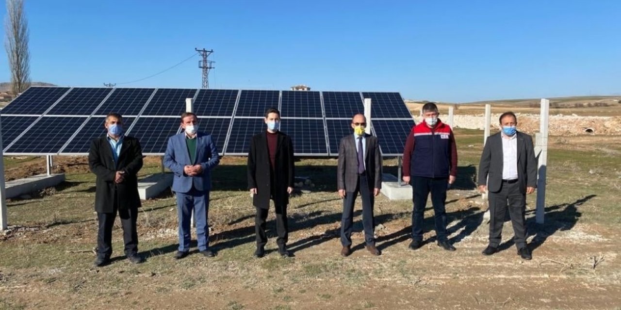 İ̇çme Suyu Pompasının Enerjisini Karşılamak İçin ’’ges’’ Tesisi