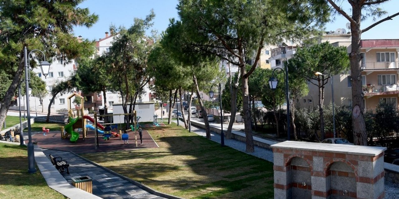 Kuşadası’na Yeni Bir Yeşil Alan Daha Kazandırıldı