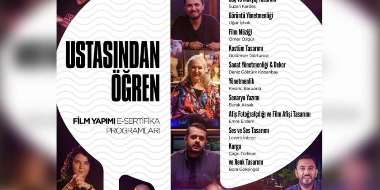 E-sertifika Programı İle Film Yapımını Ustasından Öğreniliyor