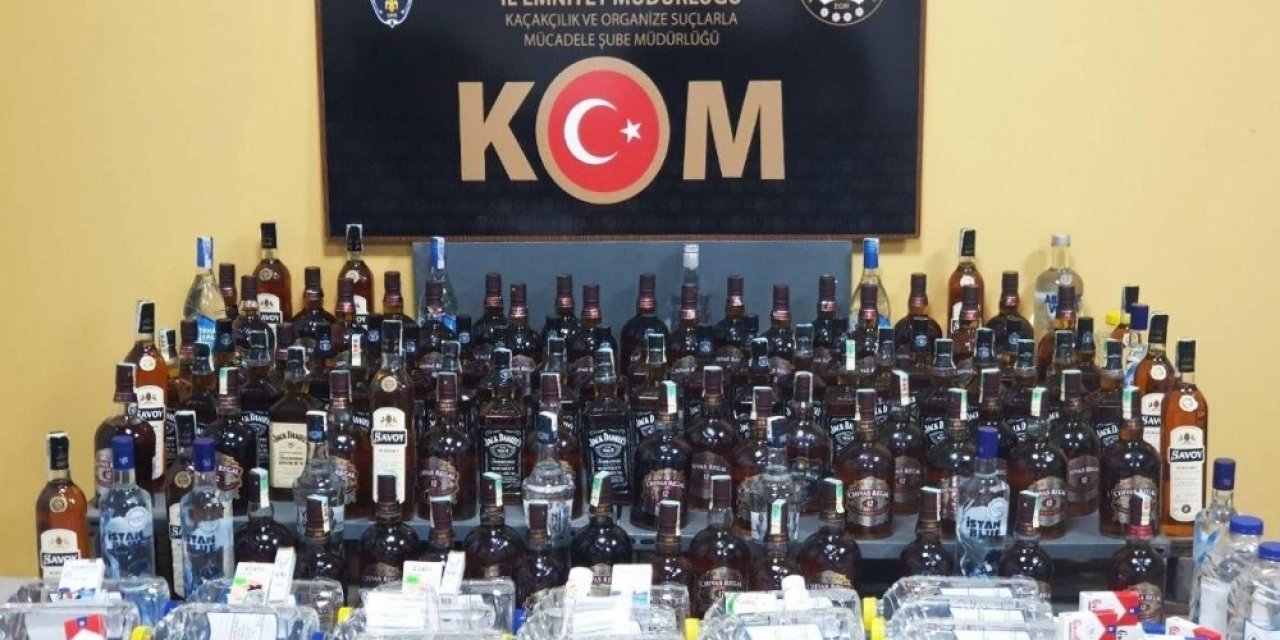 Sakarya’da 109 Şişe Gümrük Kaçağı Alkol Ele Geçirildi