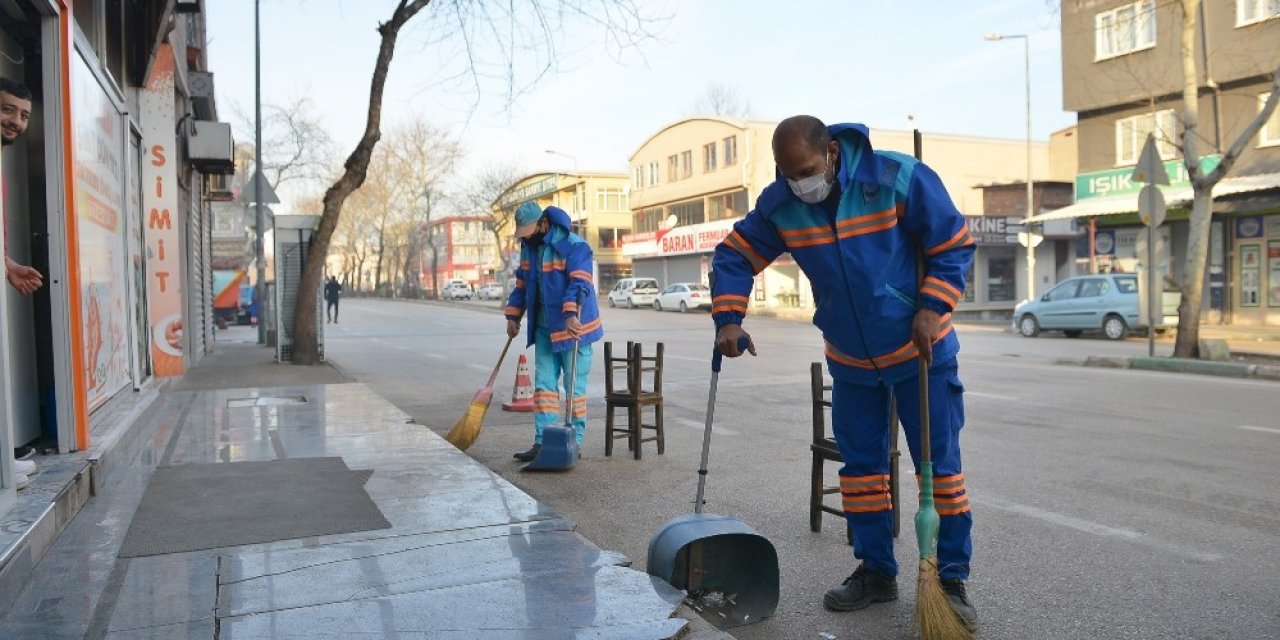 Yıldırım’ın Sokakları Pırıl Pırıl
