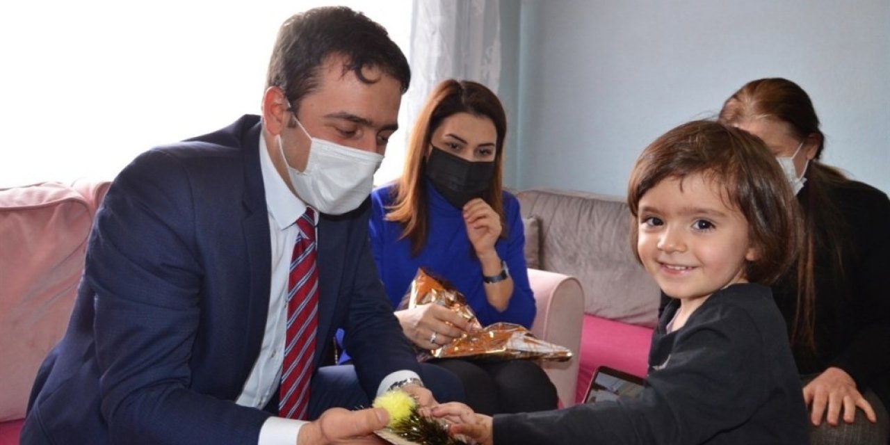 Kaymakam Tuncer Ve Eşinden Keskin Ailesine Ziyaret