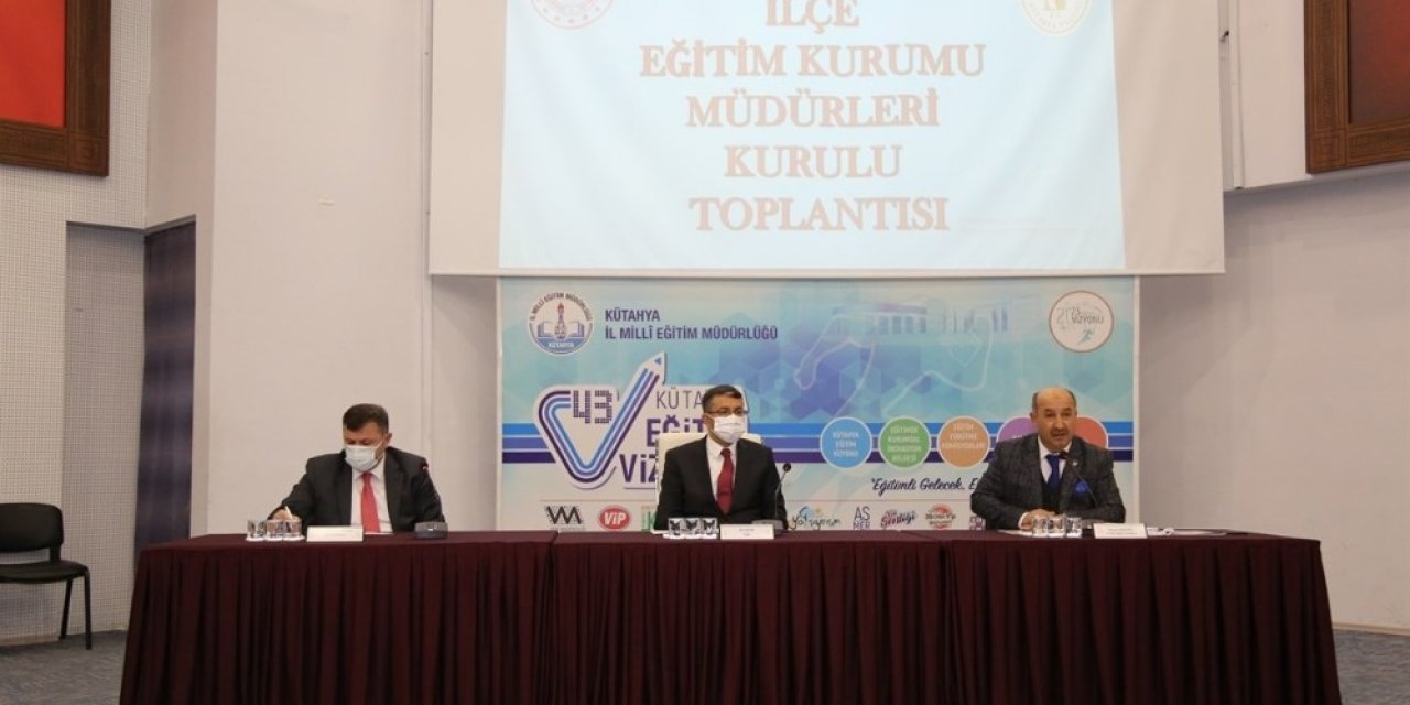 Okul Müdürleriyle Bir Araya Geldi