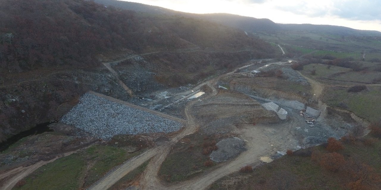 Kırklareli Kofçaz- 2 Gölet Çalışmaları Devam Ediyor