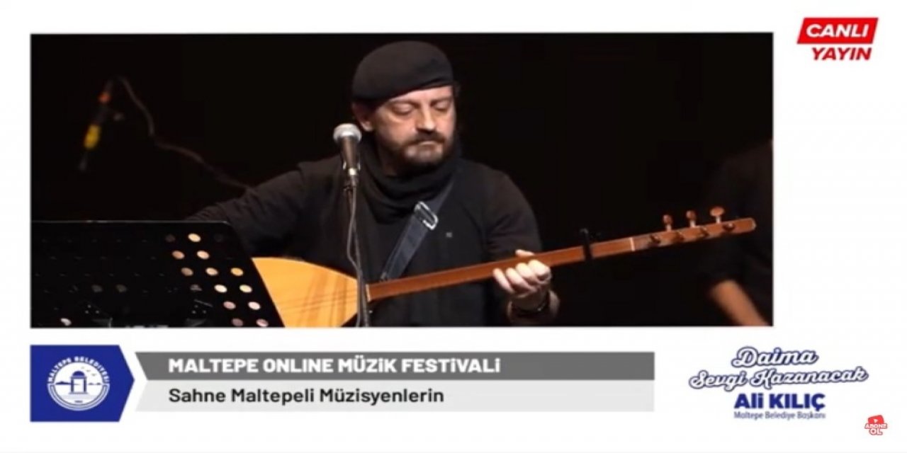 Maltepe Belediyesi’nden Online Müzik Festivali