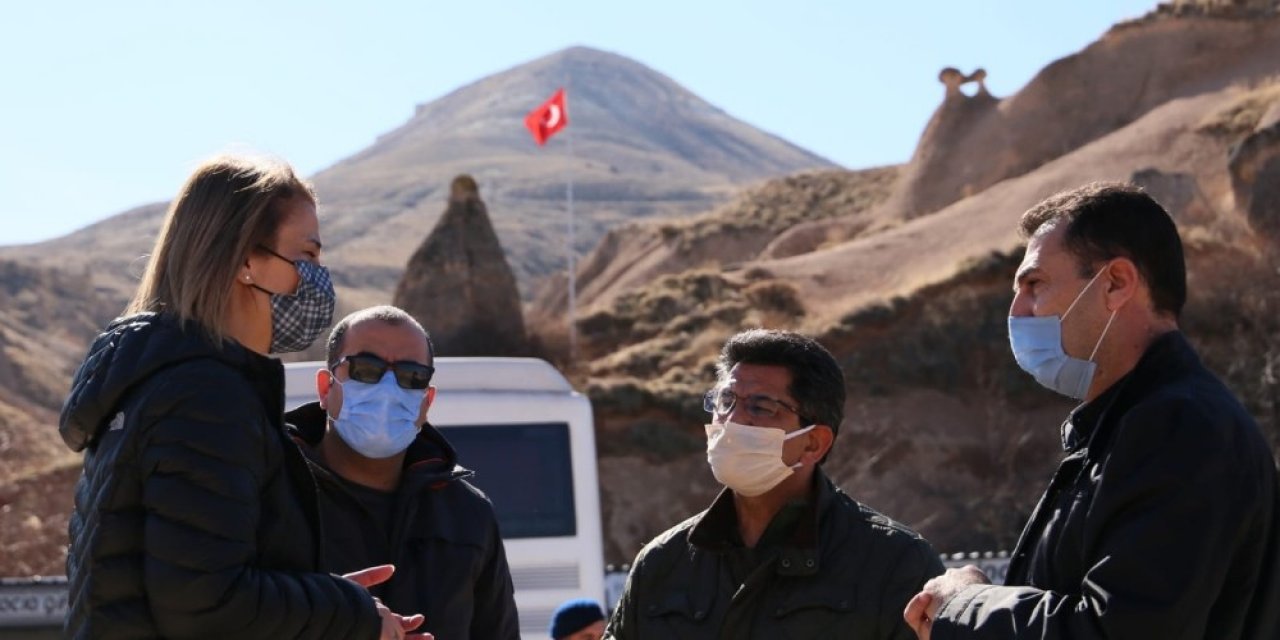 Vali Becel, Kapadokya Bölgesinde İncelemelerde Bulundu