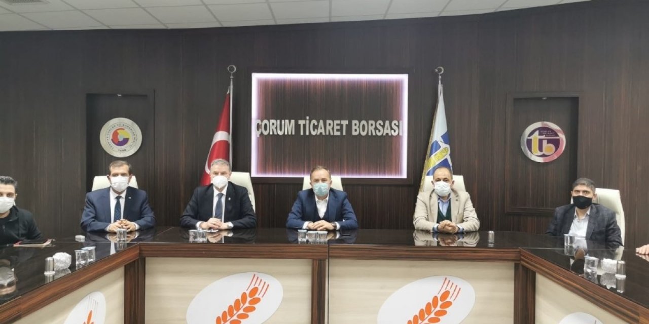 Çorum Tarımı Genel Müdürlerin Katılımı İle Masa Yatırıldı