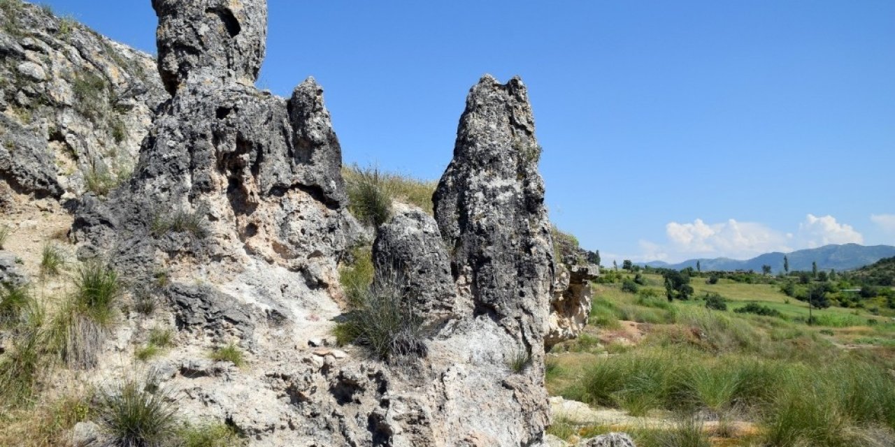 Doğal Dikitler Turizme Kazandırılacak