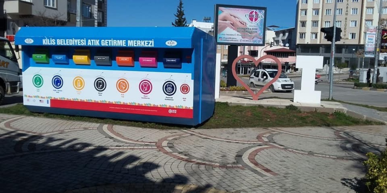 Kilis’e Mobil Atık Getirme Merkezleri
