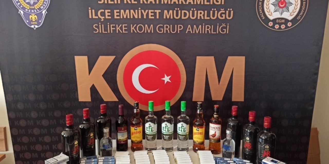 Silifke’de Kaçakçılık Operasyonu