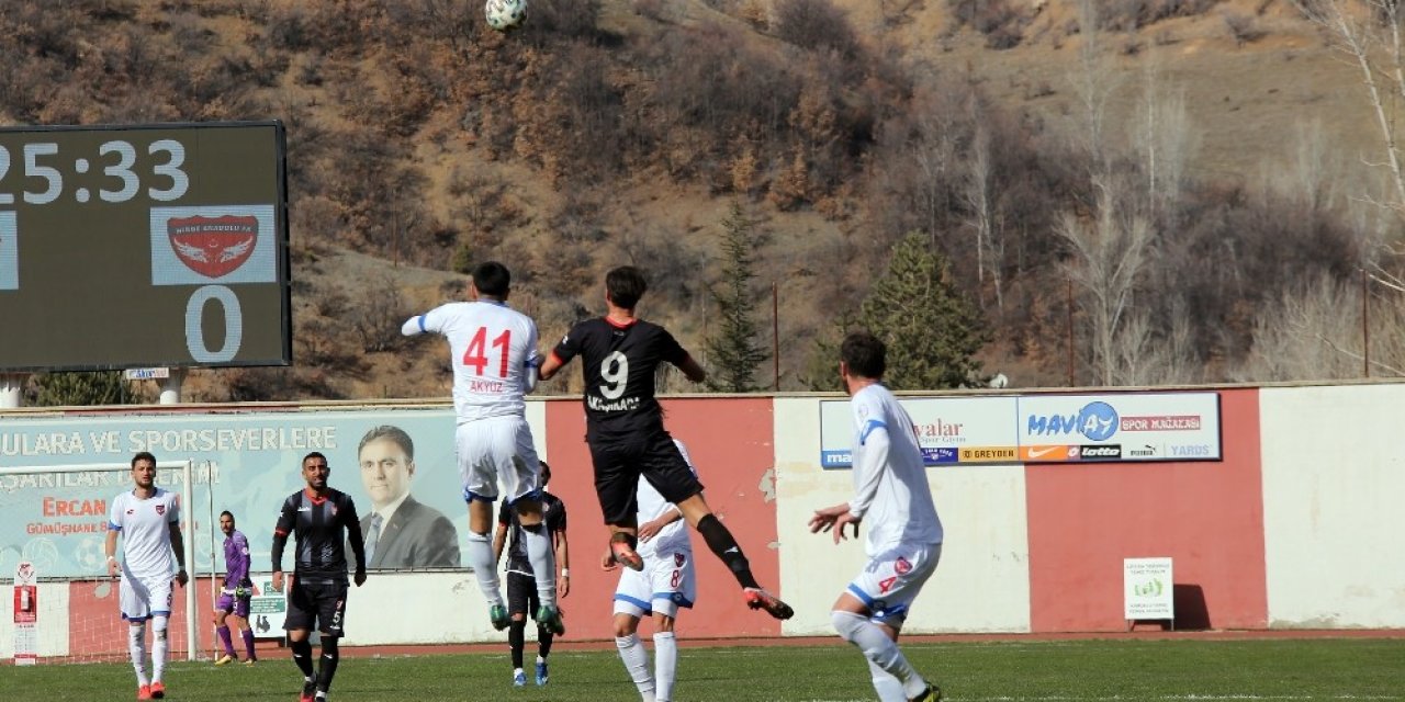 2. Lig: Gümüşhanespor: 1 - Niğde Anadolu Fk: 0