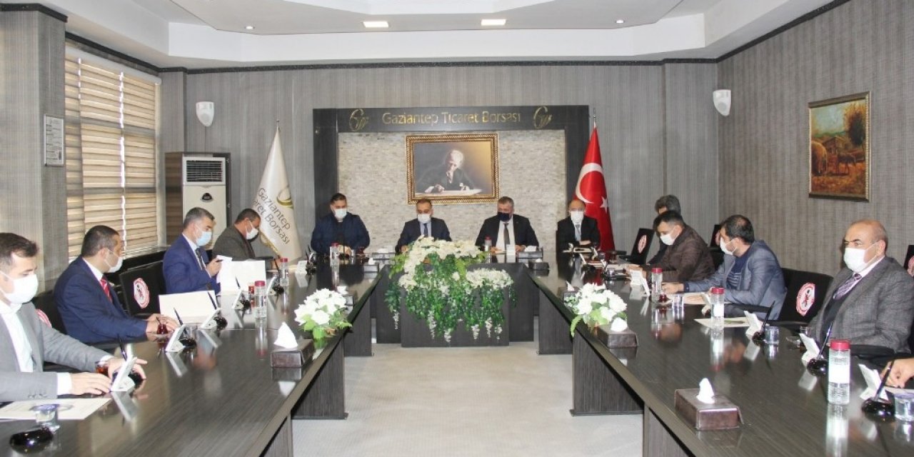 Et Borsası Ve Et Halinin İşleyişi Görüşüldü