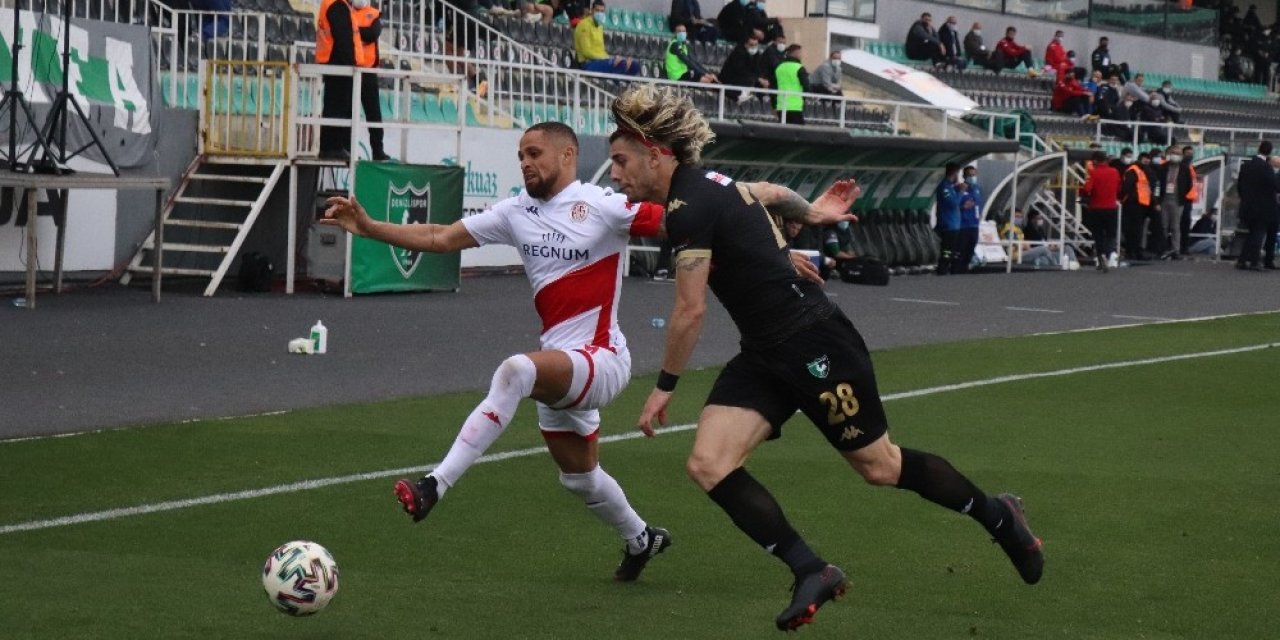 Süper Lig: Denizlispor: 1 - Antalyaspor: 1 (maç Sonucu)