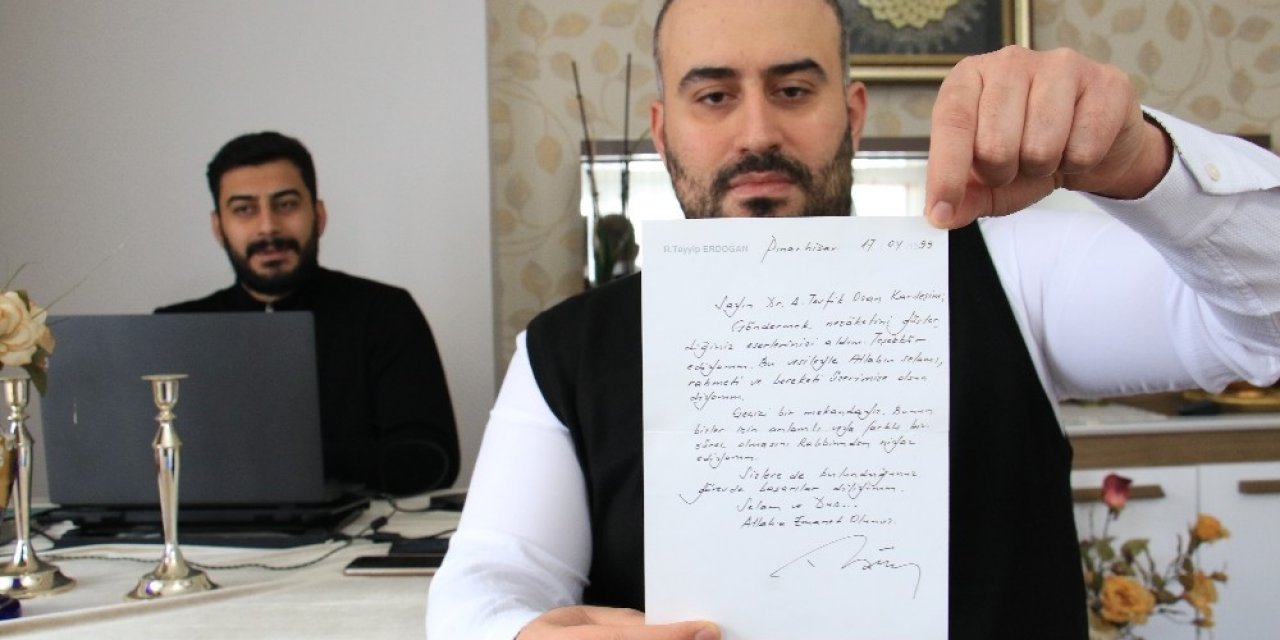 Cumhurbaşkanı Erdoğan’ın Gönderdiği Mektup 22 Yıl Sonra Ortaya Çıktı