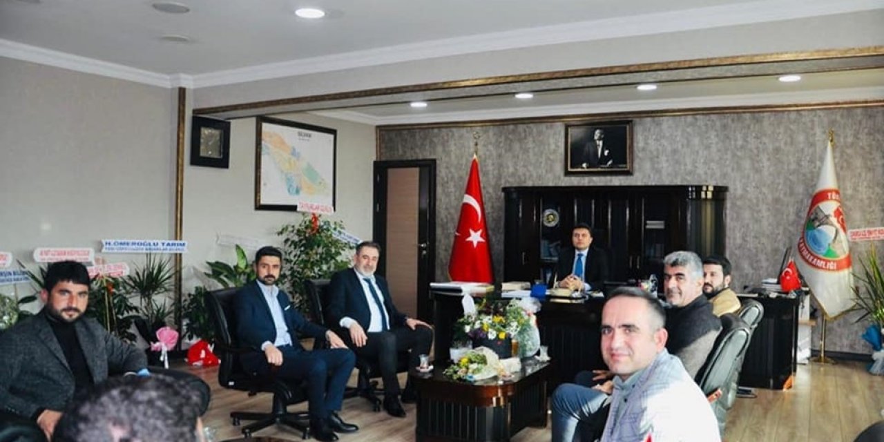Boşatlılar Derneği Üyeleri, Kaymakam Öztürk İle Bir Araya Geldi
