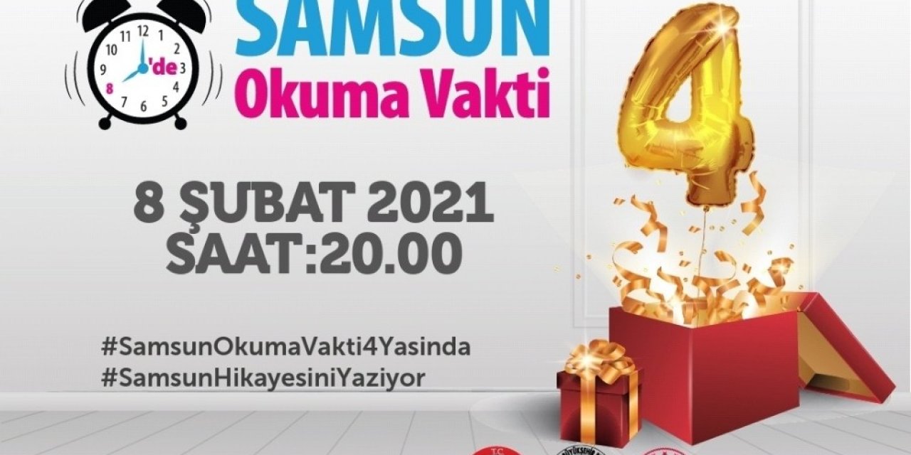 ’samsun Okuma Vakti’ 4. Yılında: 405 Bin 888 Kitap Toplandı
