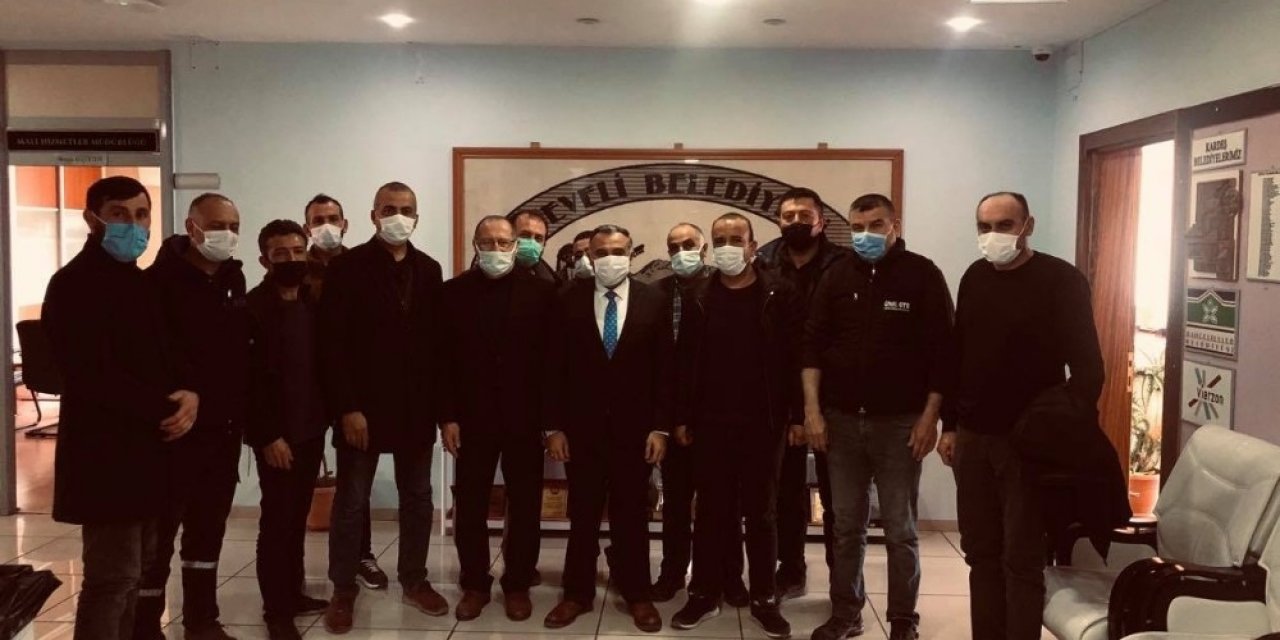Sanayi Sitesi Kooperatifinden Başkan Cabbar’a Ziyaret