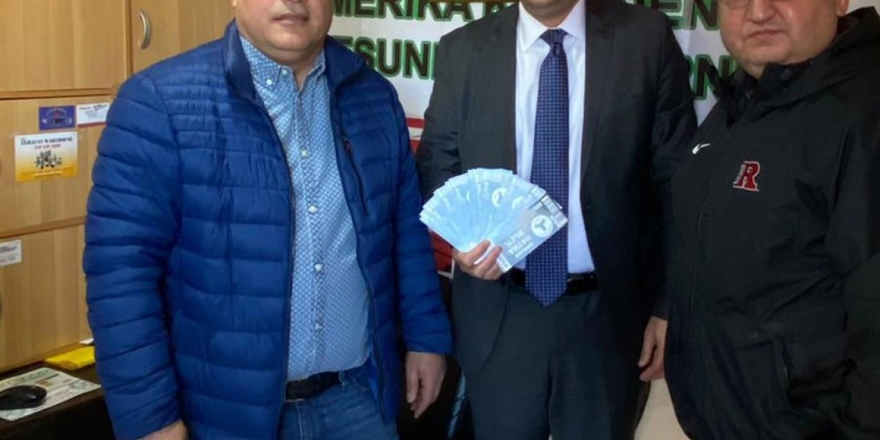 New York Başkonsolosundan Giresunspor’a Jest