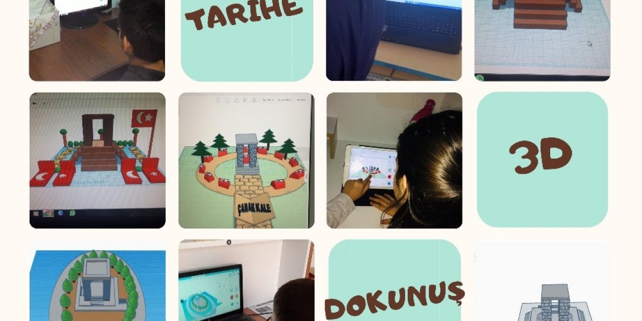 Öğrencilerden “tarihe 3d Dokunuş” Projesi