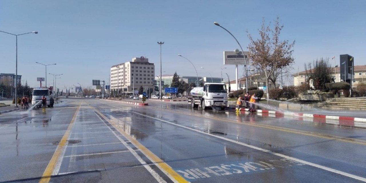 Malatya Büyükşehir’den Hijyen Çalışması