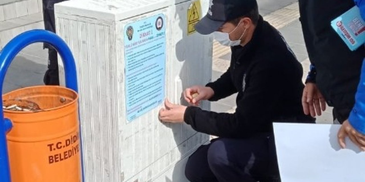 Didim Polisi Halkı Uyardı