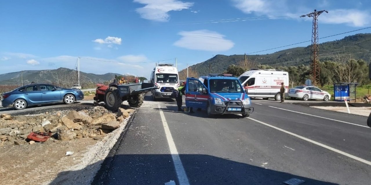Tire-belevi Yolunda Feci Kaza: 2 Yaralı