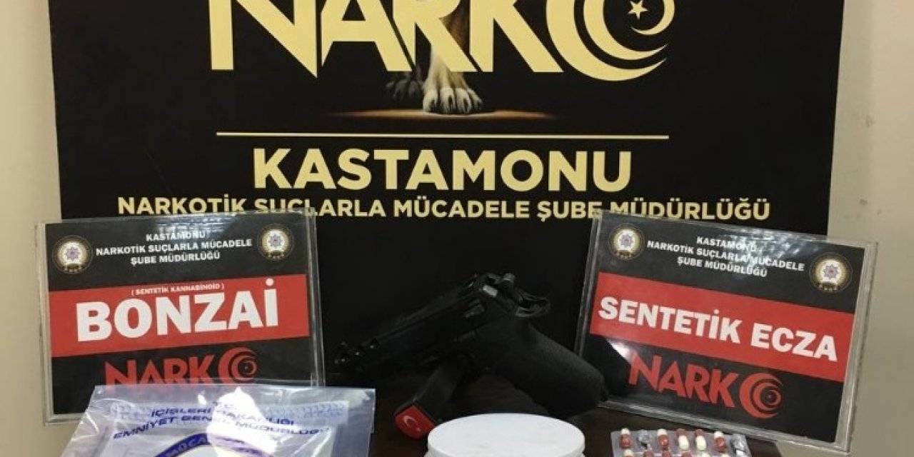 Kastamonu’da Uyuşturucu İle Yakalanan Şahıs Tutuklandı