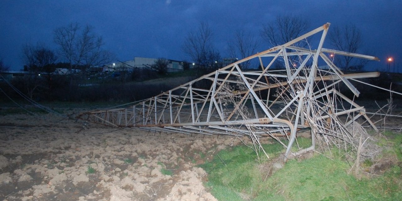 Tekirdağ’da Korkutan Fırtına