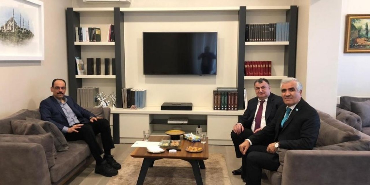 Kalın, Datüb Heyetini Kabul Etti