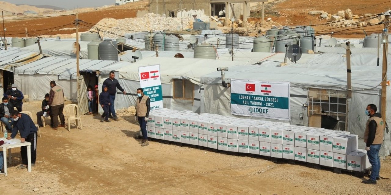 İ̇ddef, Lübnan’daki Suriyelilere Yardım Elini Uzattı