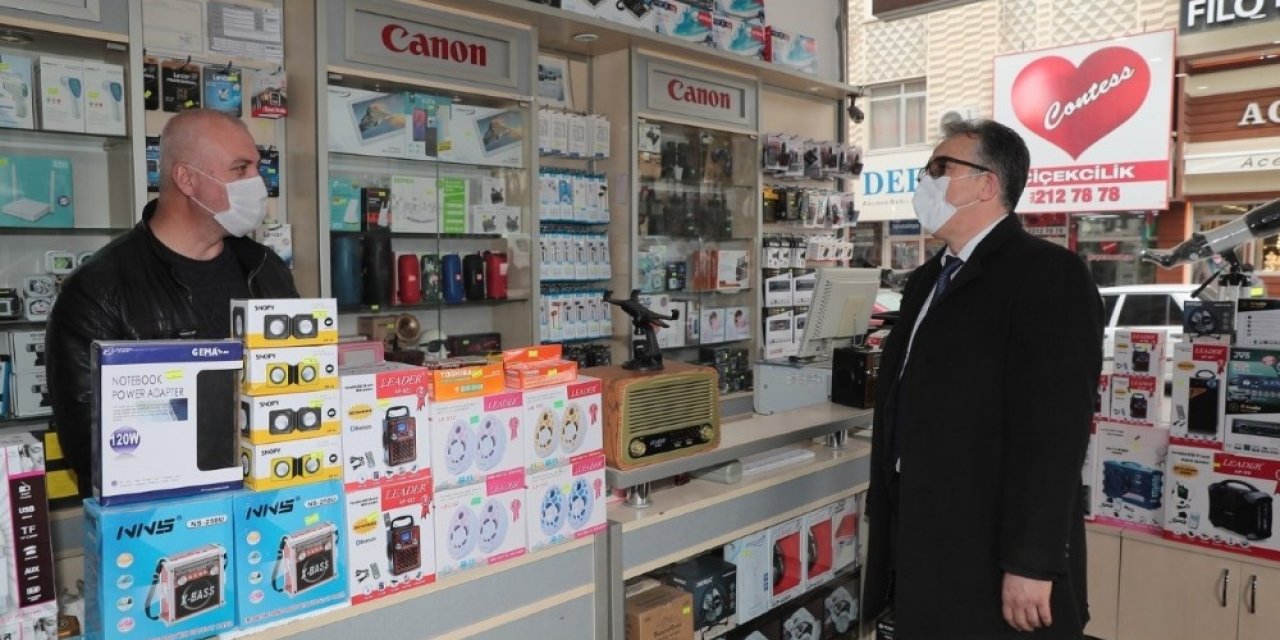 Belediye Başkanı Savran, Esnaf Ziyaretlerinde Bulundu