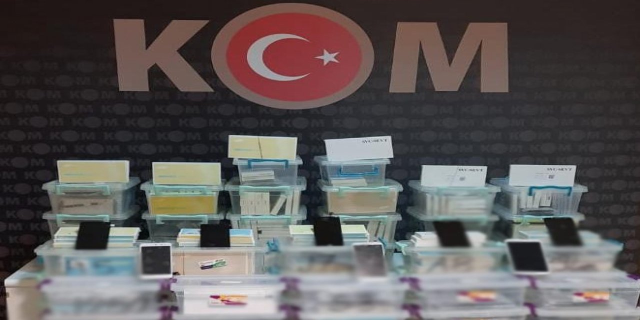 Kırıkkale’de Kaçak Telefon Malzemeleri Ele Geçirildi