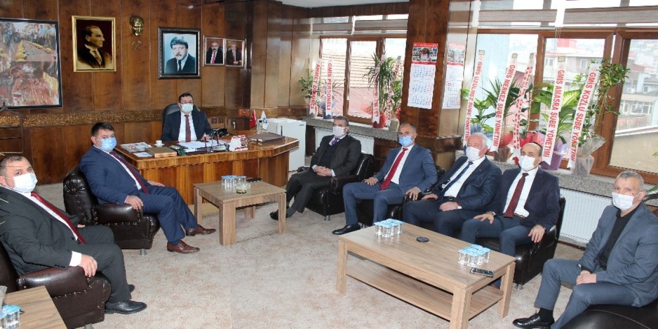 Eroğlu, Gmi̇s Genel Sekreteri Kaya İle Bir Araya Geldi