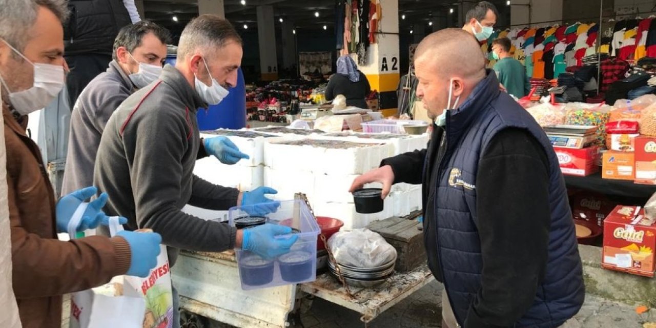 Bulancak Belediyesi’nden Pazar Esnafına Sıcak Çorba