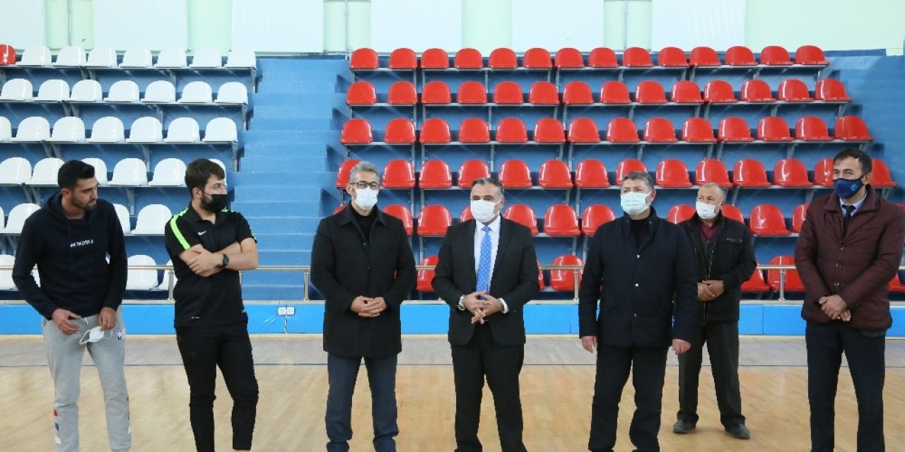 Başkan Cabbar’dan Pomem Özel Yetenek Sınavına Hazırlanan Öğrencilere Moral Ziyareti