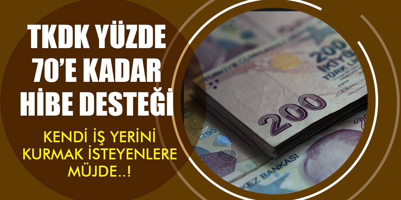 TKDK girişimlere hibe desteği yapıyor! 300 bin hibe desteği nasıl alındı?