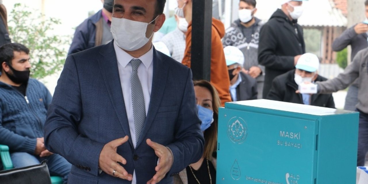 Azimli Mahallesi’nde Maski̇’nin Yeni Nesil Mekanik Sayaçları Anlatıldı