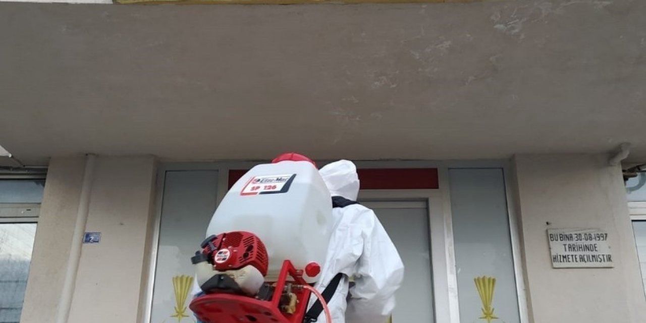 Gebze’de Dezenfekte Çalışmaları Sürüyor