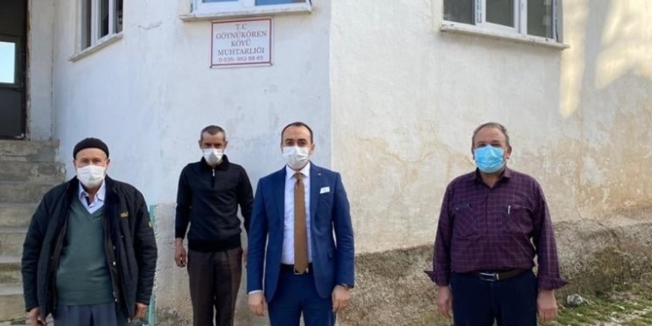 Bir Günde 5 Köy Ziyaret Etti